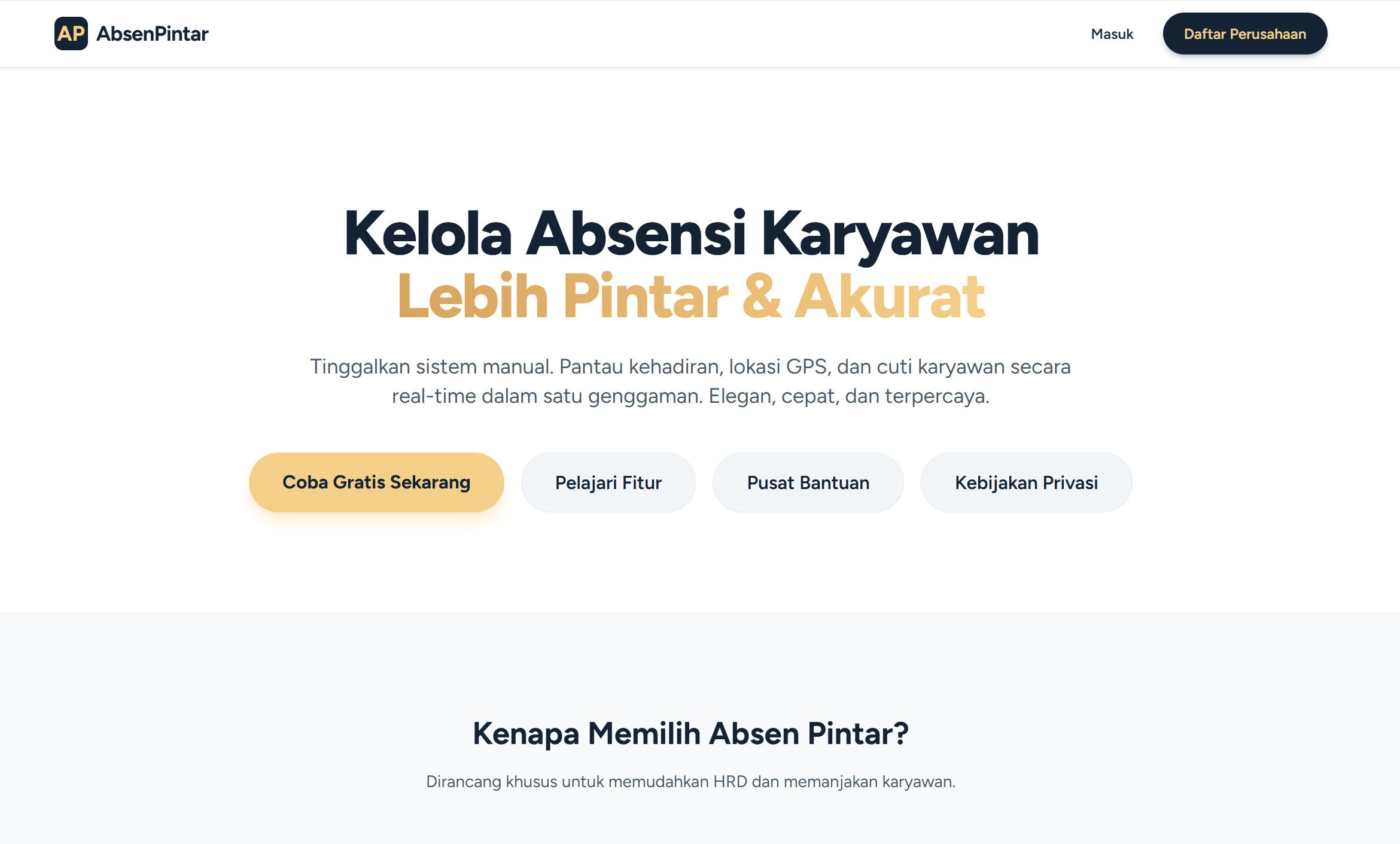 Absensi Pintar